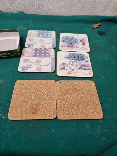 onderzetters coasters 6x, Ophalen of Verzenden, 'T Olde Gre-j, Info@toldegrej.nl, Endepoelstraat 20f Didam