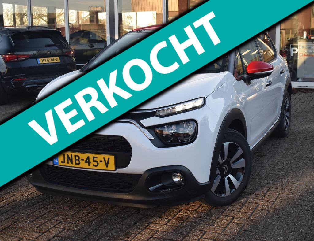 Citroen C3 1.2 PureTech Shine | LED VERLICHTING |CARPLAY|CLI, Gebruikt, 1199 cc, 450 kg, Wit