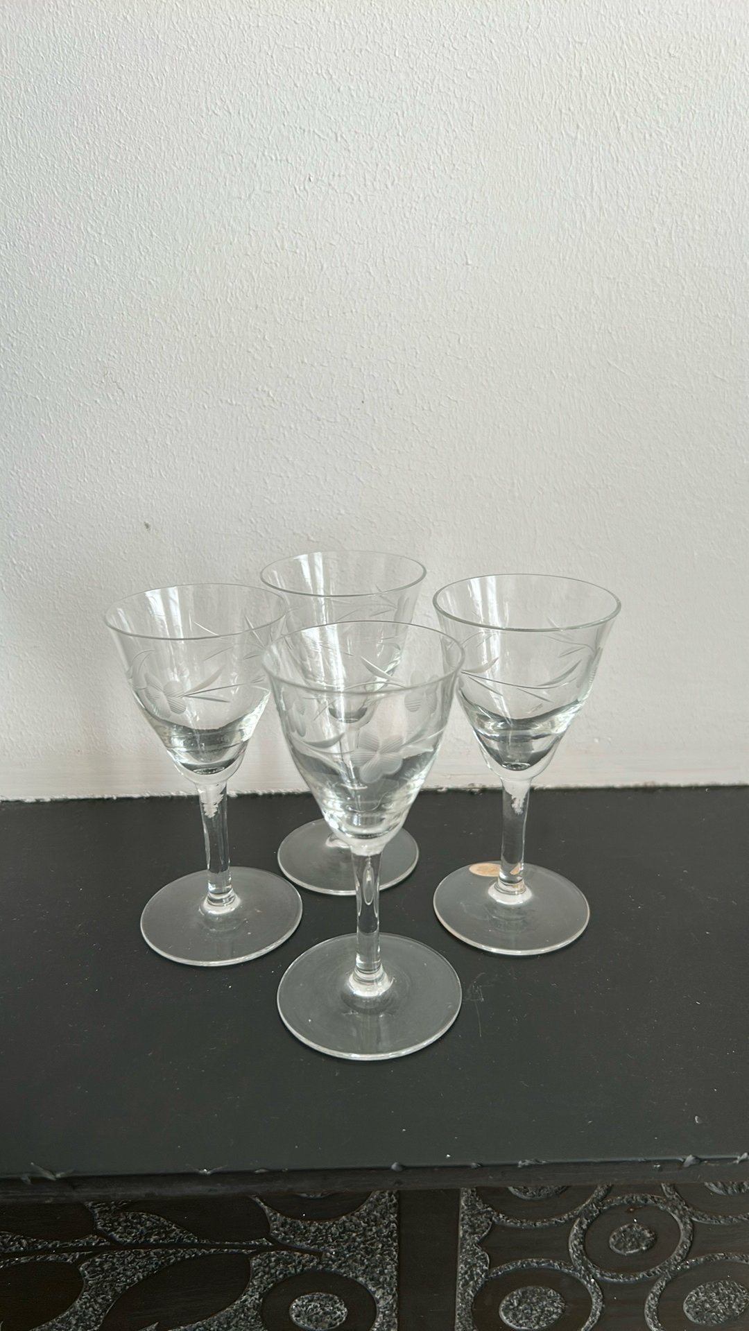 Kristallen Likeur glaasjes, Ophalen of Verzenden