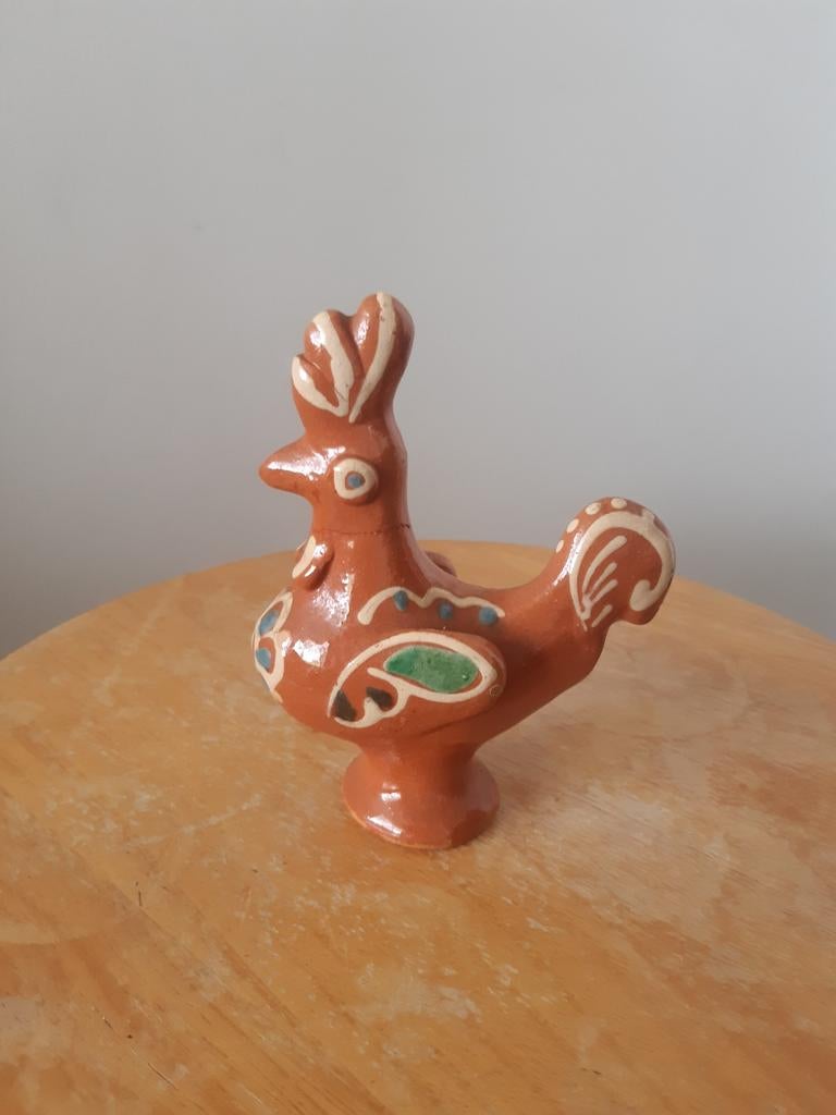 Keramieke klei fluit.  Haan., Ophalen of Verzenden