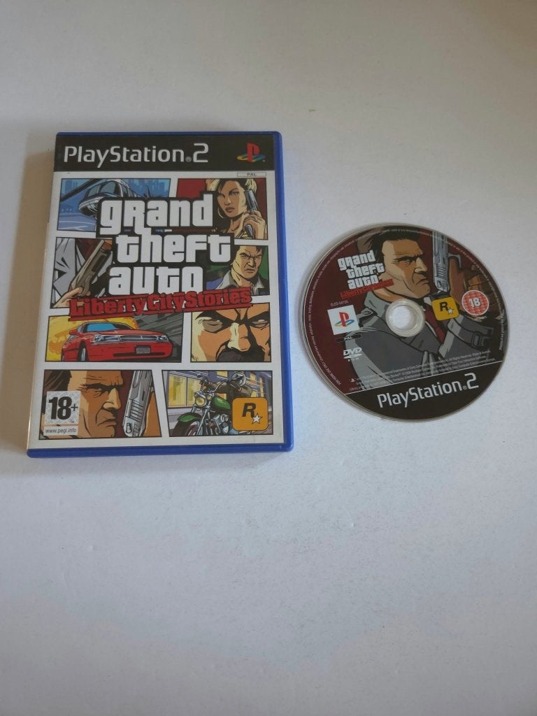 PS2 - Grand Theft Auto Liberty City Stories - 12133, Spelcomputers en Games, Avontuur en Actie, Vanaf 18 jaar, 1 speler, Ophalen of Verzenden