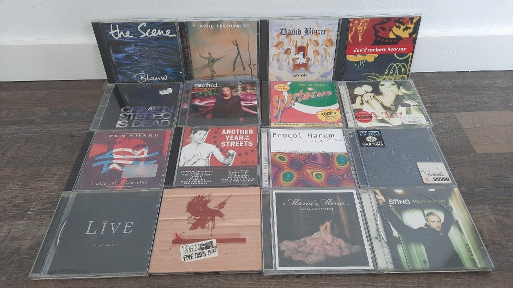 Verschillende CDs Muziek Albums, Pop, Rock, Metal, Ophalen of Verzenden, Gebruikt, Album