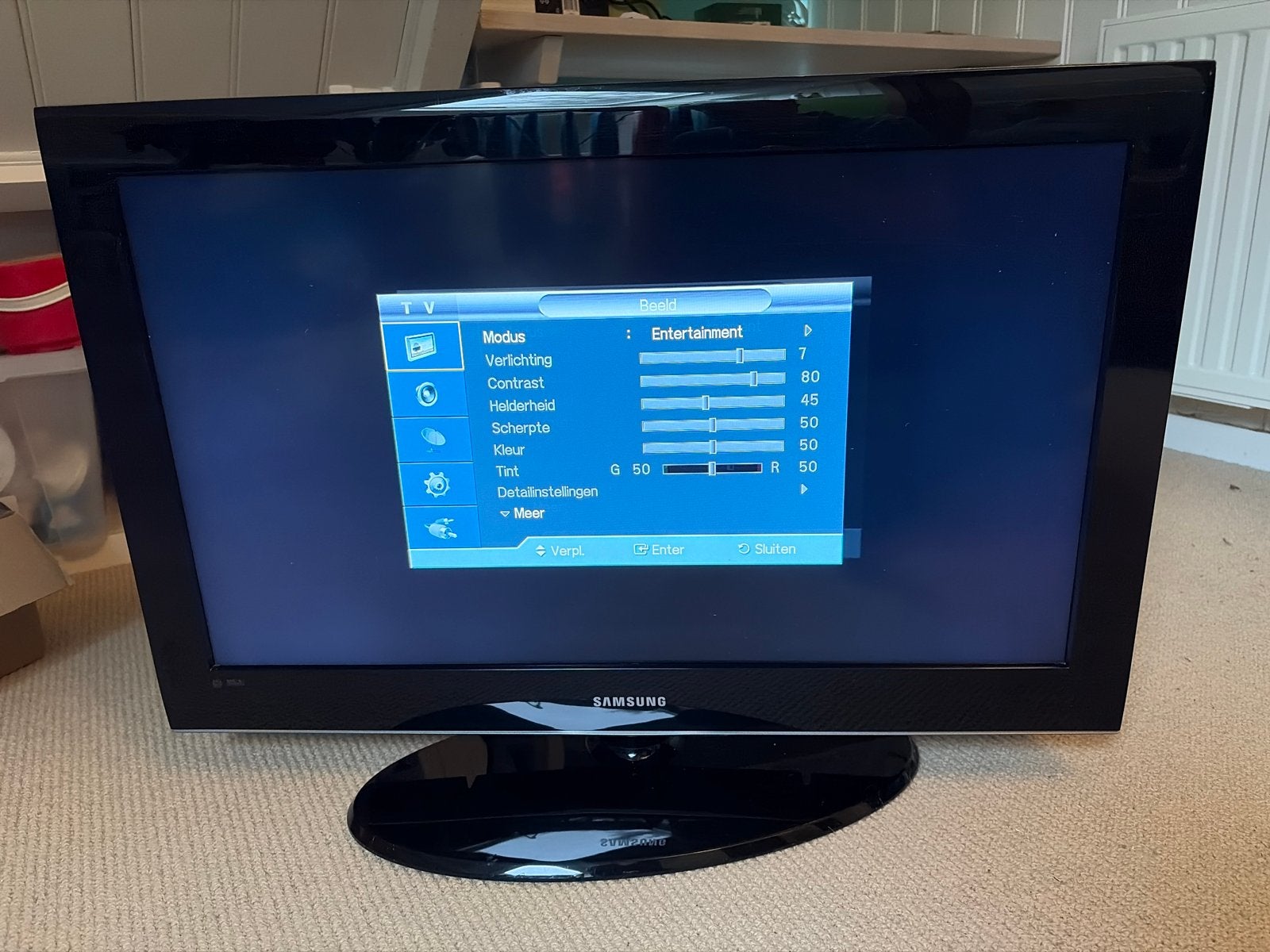 Samsung LE32A552P3R 32 inch LCD TV, Ophalen, Gebruikt, 50 Hz, LCD