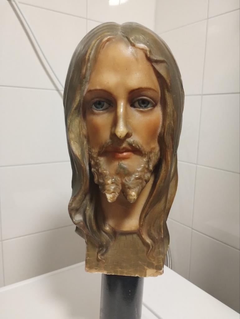 Antieke Christus buste, Ophalen of Verzenden