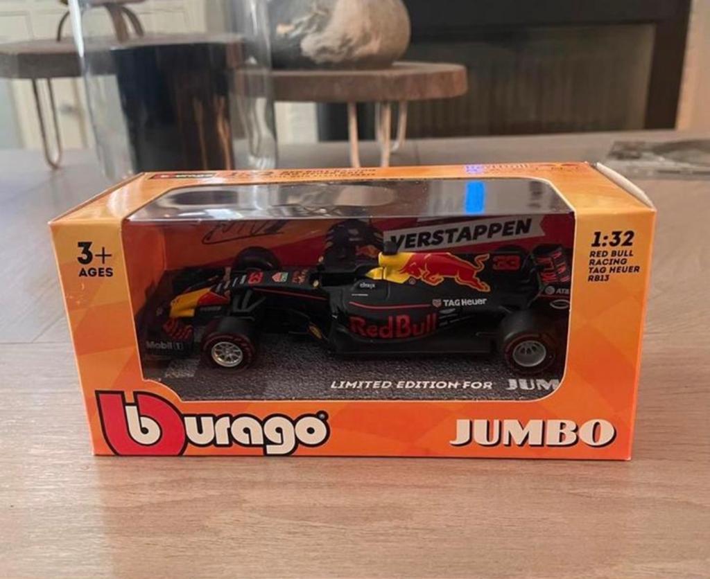 Max Verstappen modelauto 2017 Red Bull Racing RB13 1:32, Hobby en Vrije tijd, Modelauto's | 1:32, Ophalen of Verzenden, Nieuw