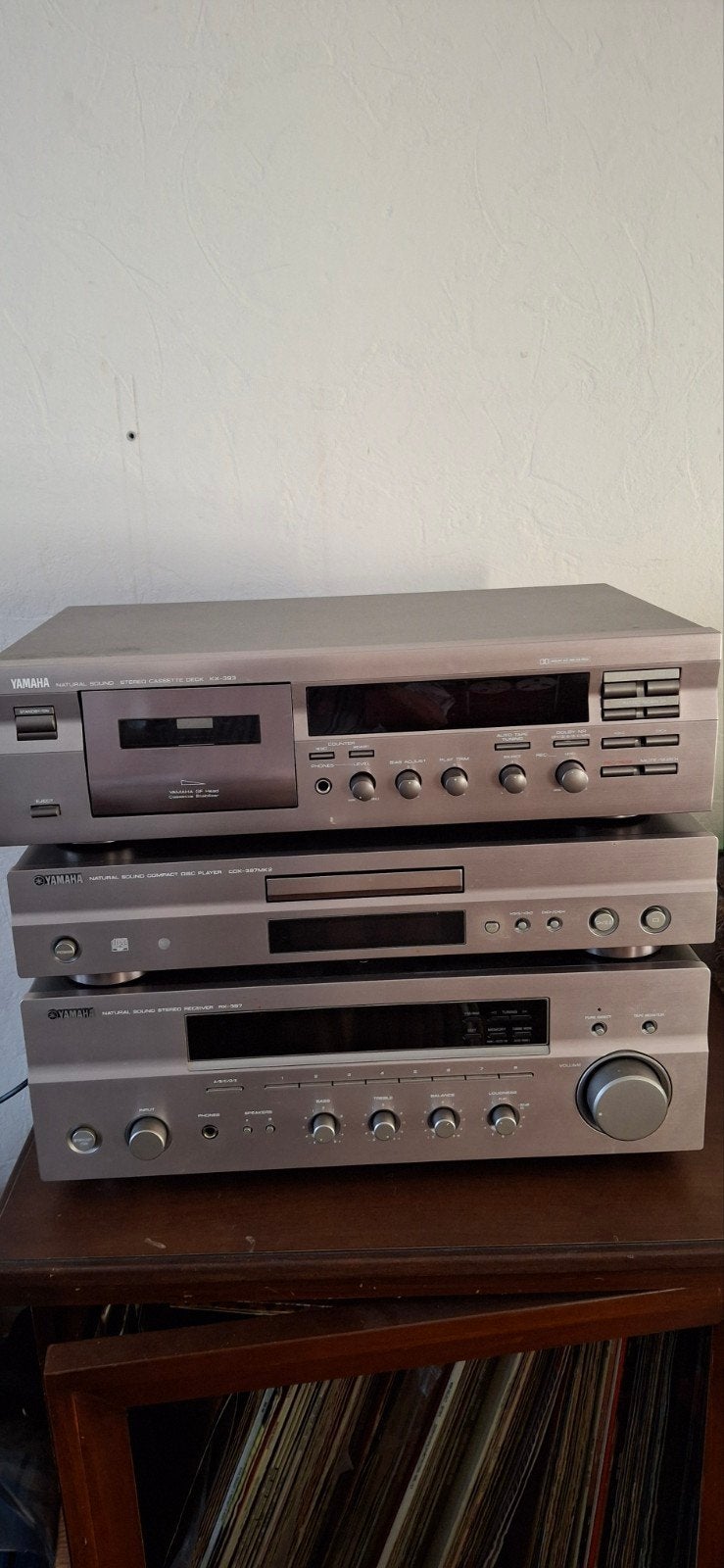 Yamaha stereoset, Overige merken, Gebruikt, Cassettedeck, Losse componenten