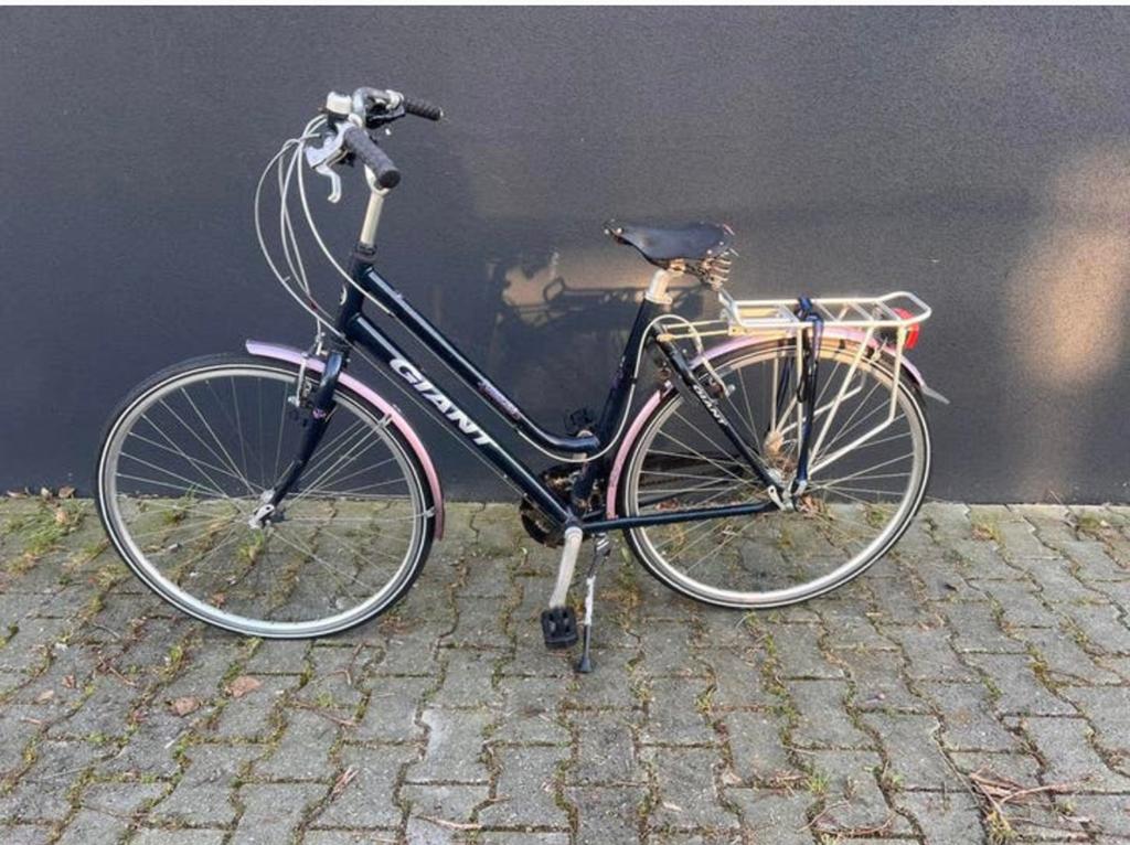Giant Jubilee damesfiets 28 inch 8 versnellingen frame 54 cm, Fietsen en Brommers, Fietsen | Dames | Omafietsen, Ophalen, ., Versnellingen