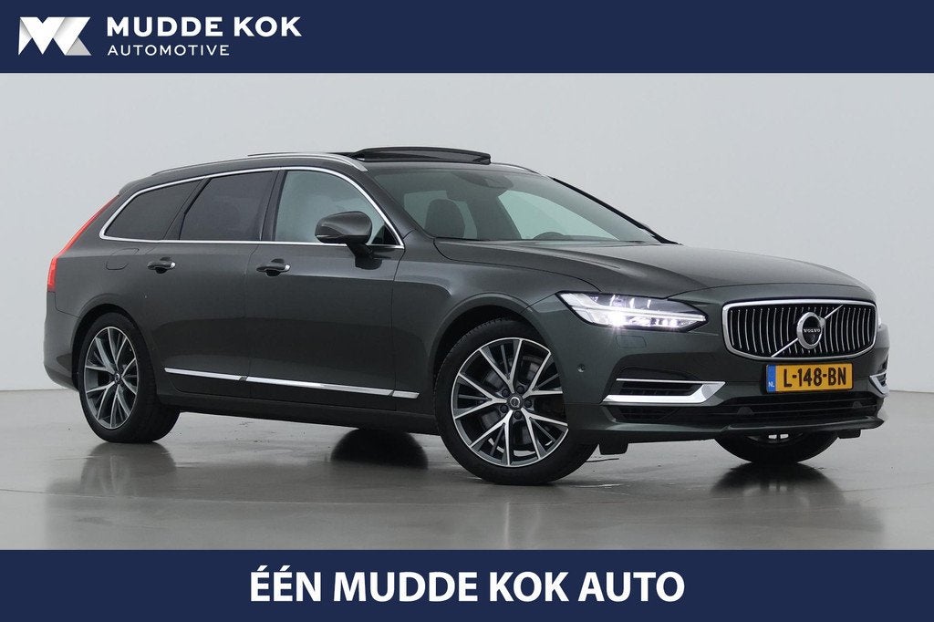 Volvo V90 2.0 T8 AWD Inscription | ACC | Panoramadak | 360°, Auto's, Volvo, Bedrijf, Te koop, V90, 4x4, ABS, Achteruitrijcamera