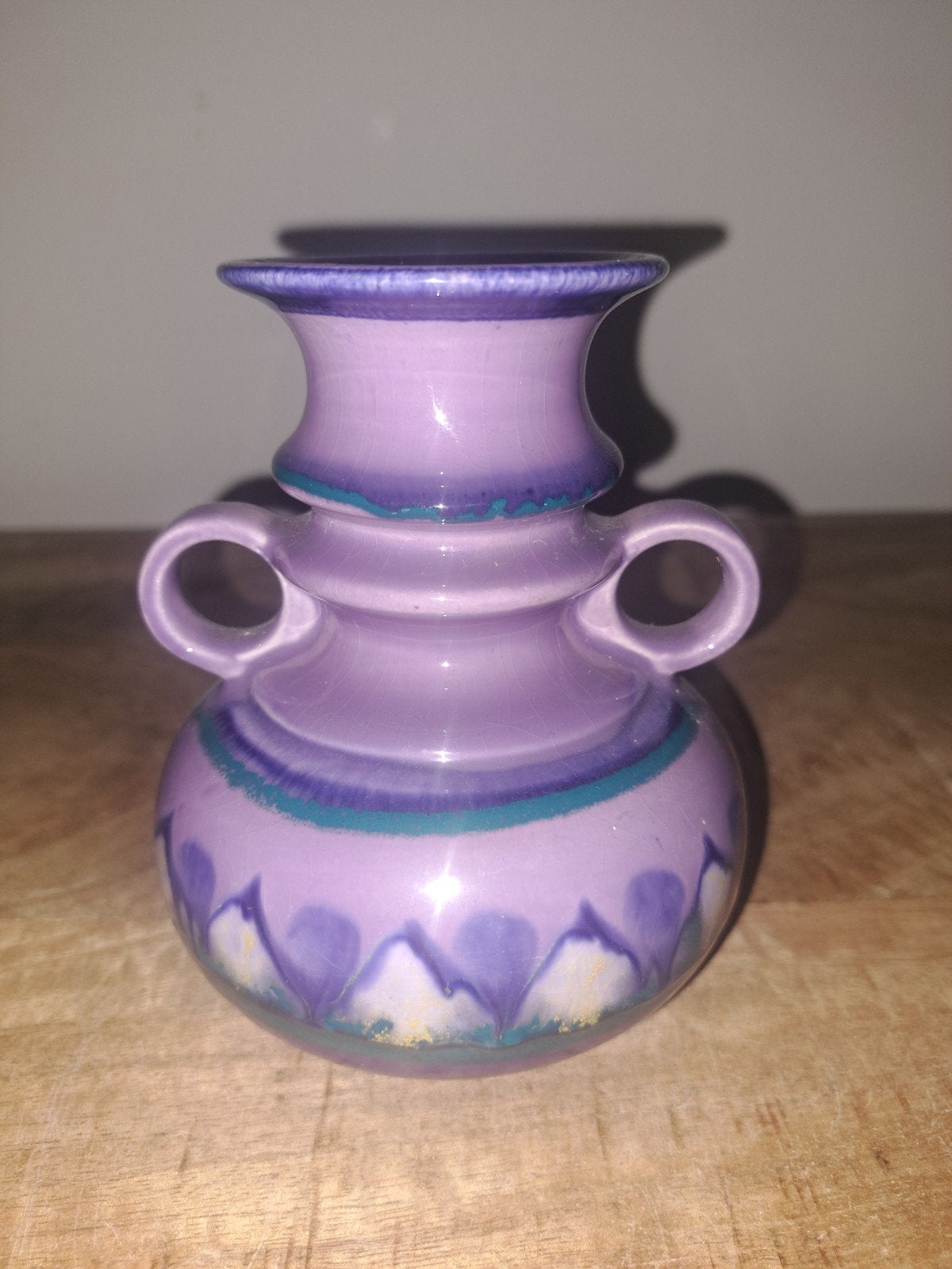 Flora Gouda vaas decor "lila", Ophalen of Verzenden