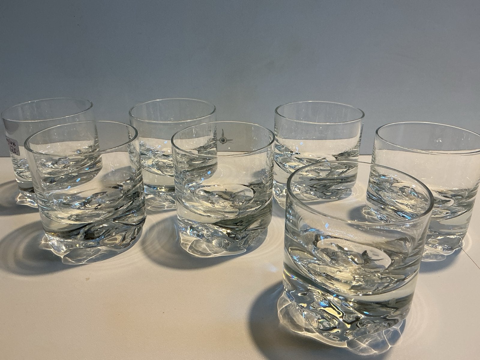 Iittala «gaissa» Set van 8 Glazen Waterglazen -, Ophalen of Verzenden