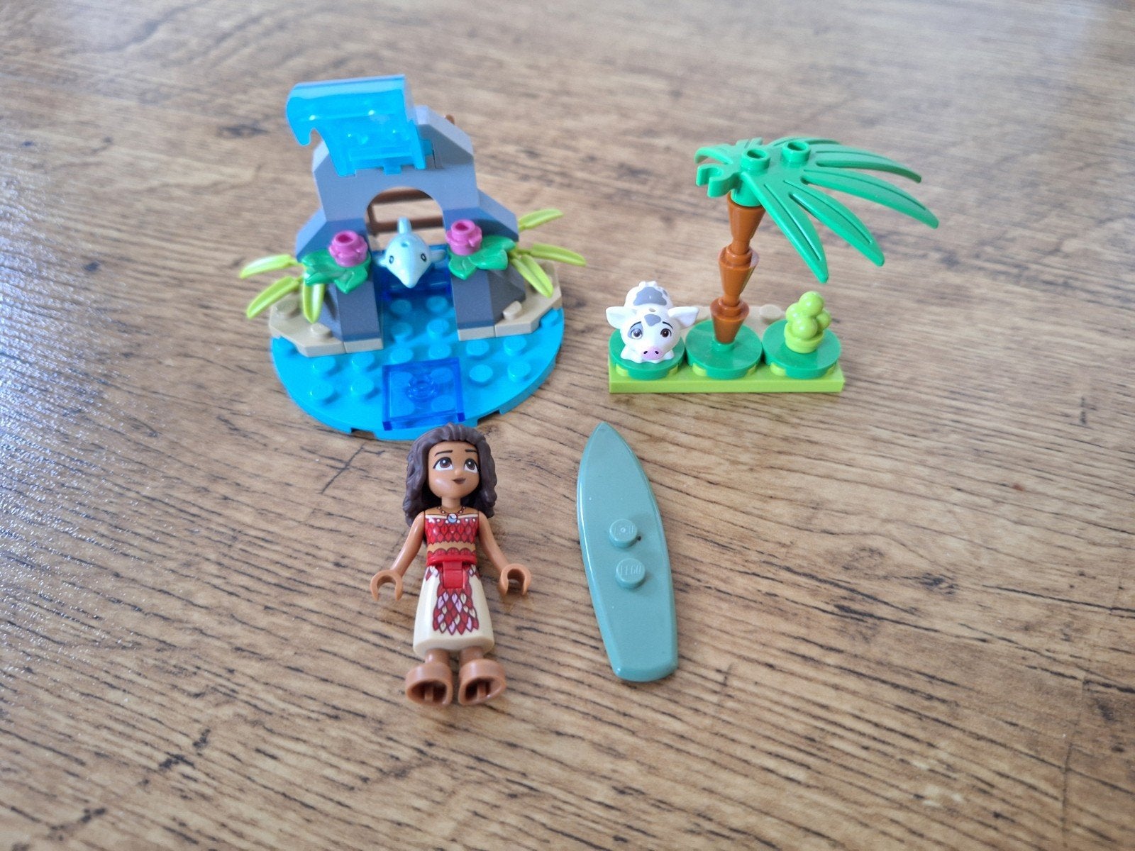 Lego Vaiana's dolfijnenbaai, Lego, Ophalen of Verzenden, Zo goed als nieuw, Compleet