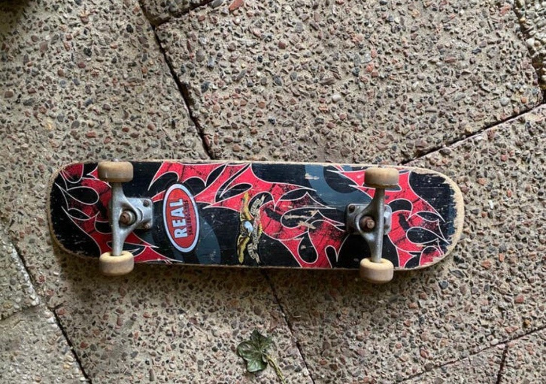 Goede skateboard, Ophalen, Gebruikt