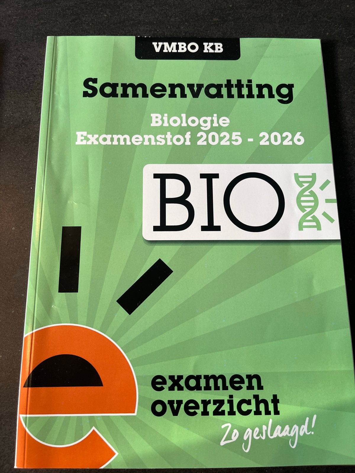 Samenvatting Biologie Examenstof VMBO KB, Ophalen of Verzenden, Nieuw, VMBO, Biologie