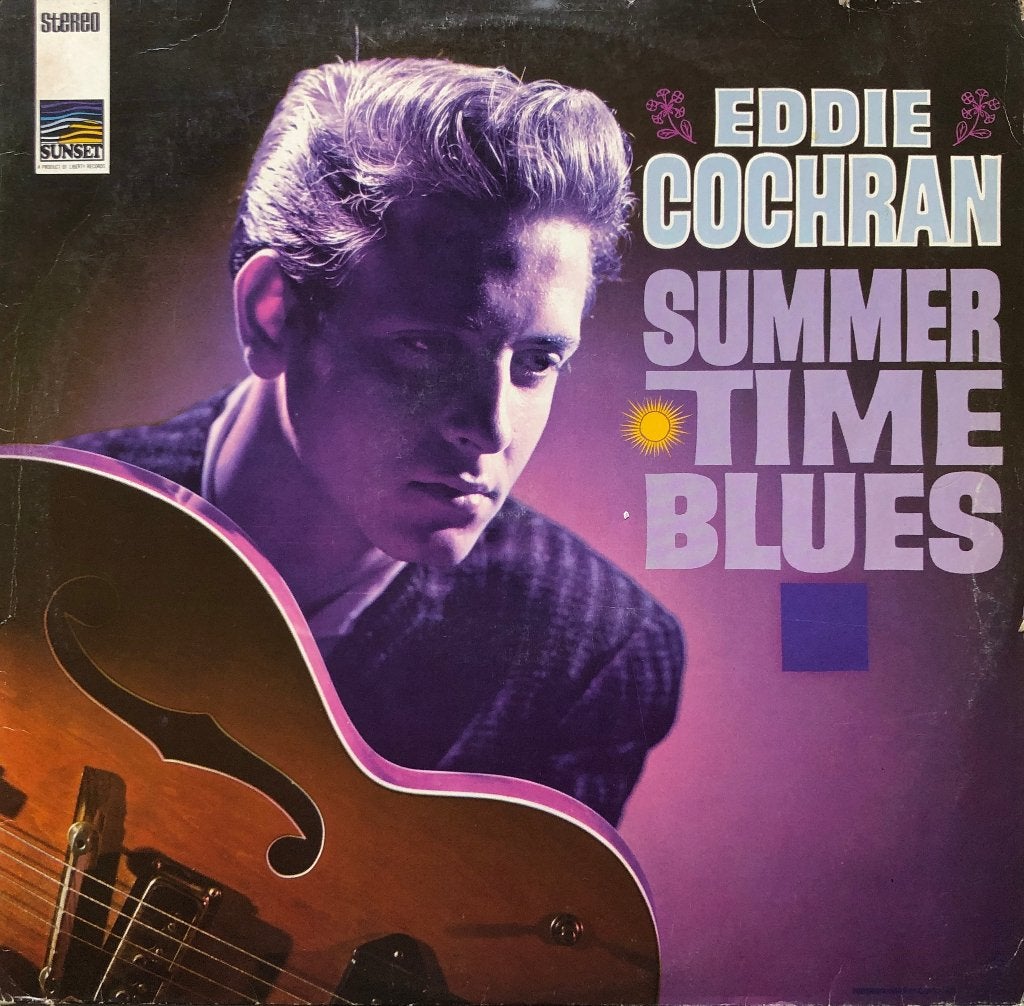 EDDIE COCHRAN LP: SUMMER TIME BLUES, Ophalen of Verzenden, LP