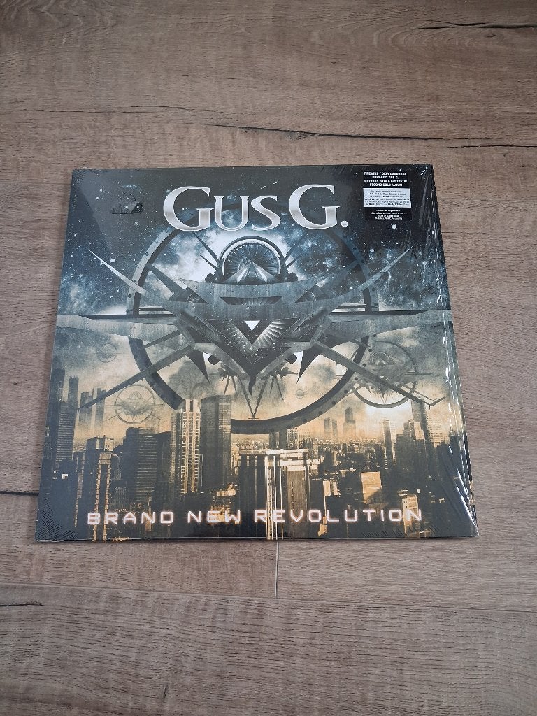 GUS G. - Brand New Revolution., LP, Heavy metal, Inclusief binnenhoes, Ophalen of Verzenden