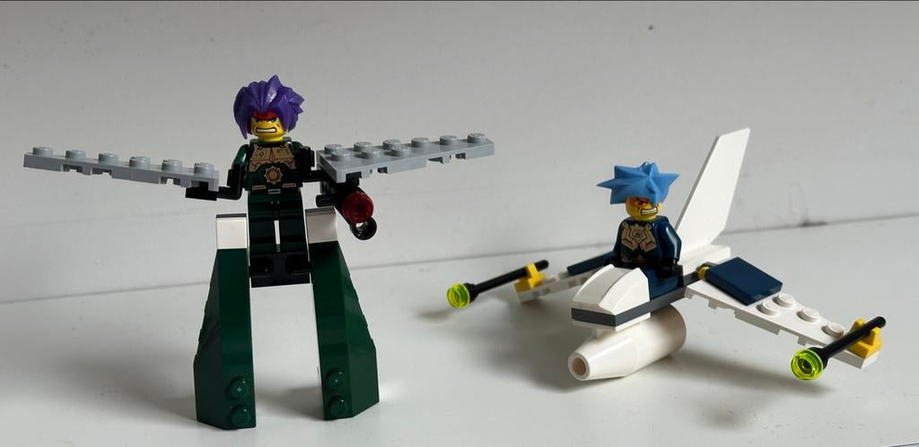 Lego Exoforce sets 3885 en 3886 - Compleet met boekjes, Overige thema's, Lego, Ophalen of Verzenden, Zo goed als nieuw