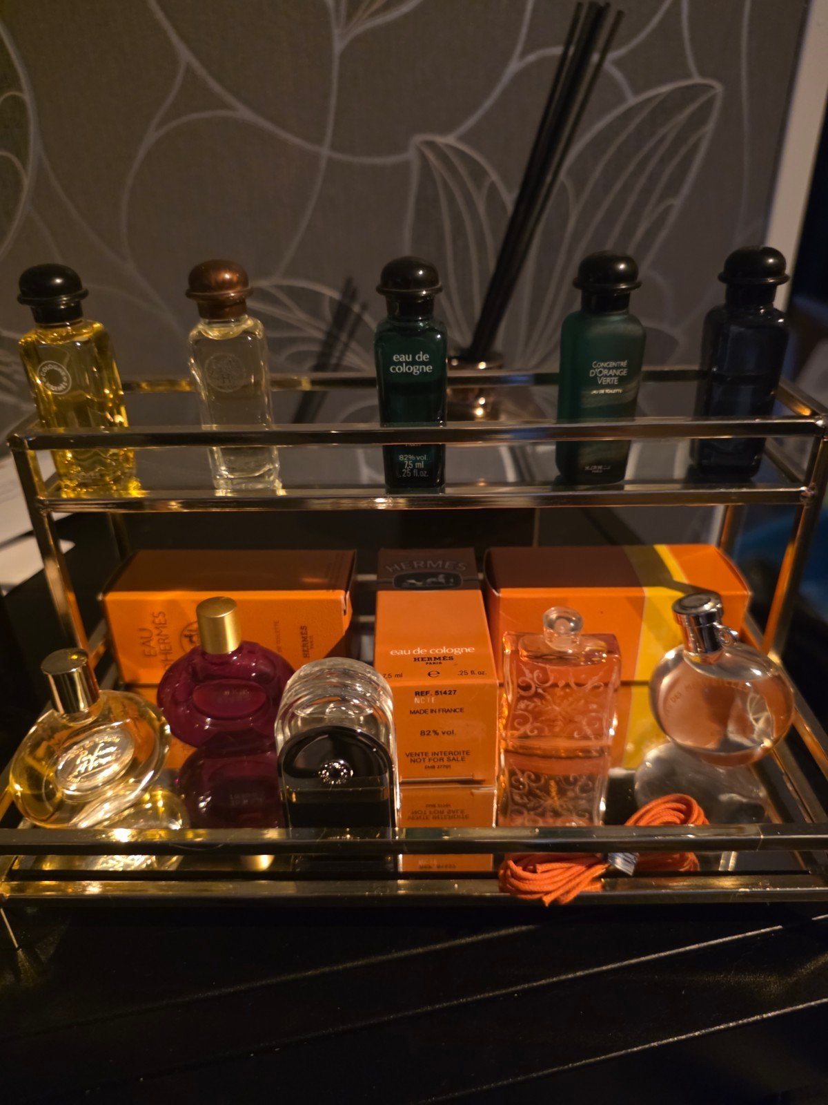 Hermes parfum miniaturen 10 stuks., Ophalen of Verzenden, Nieuw, Miniatuur, Gevuld