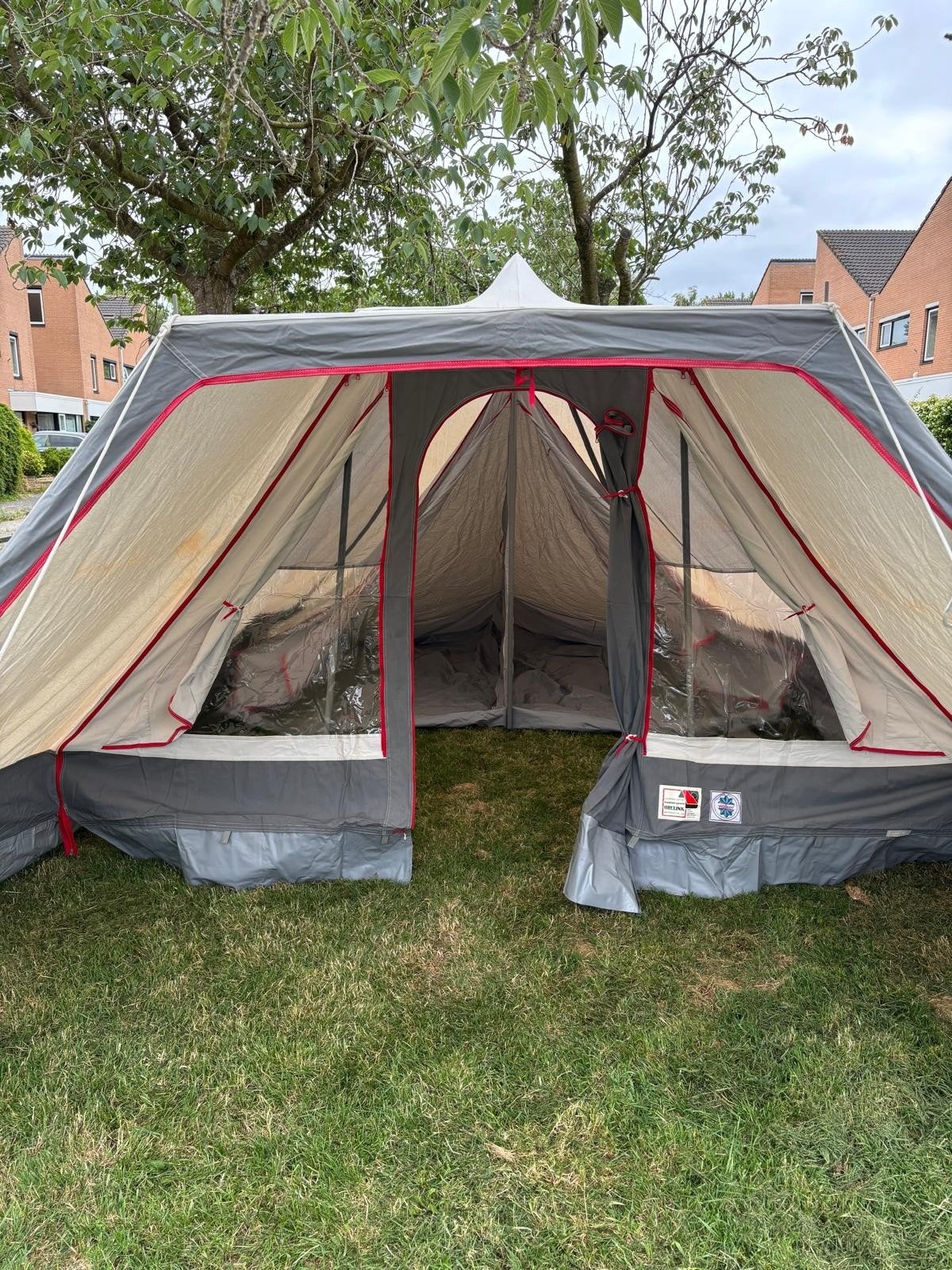 Walker Pyramide 4 tent, Ten Cate tentdoek, Compleet, Caravans en Kamperen, Ophalen, Gebruikt, Tot en met 4