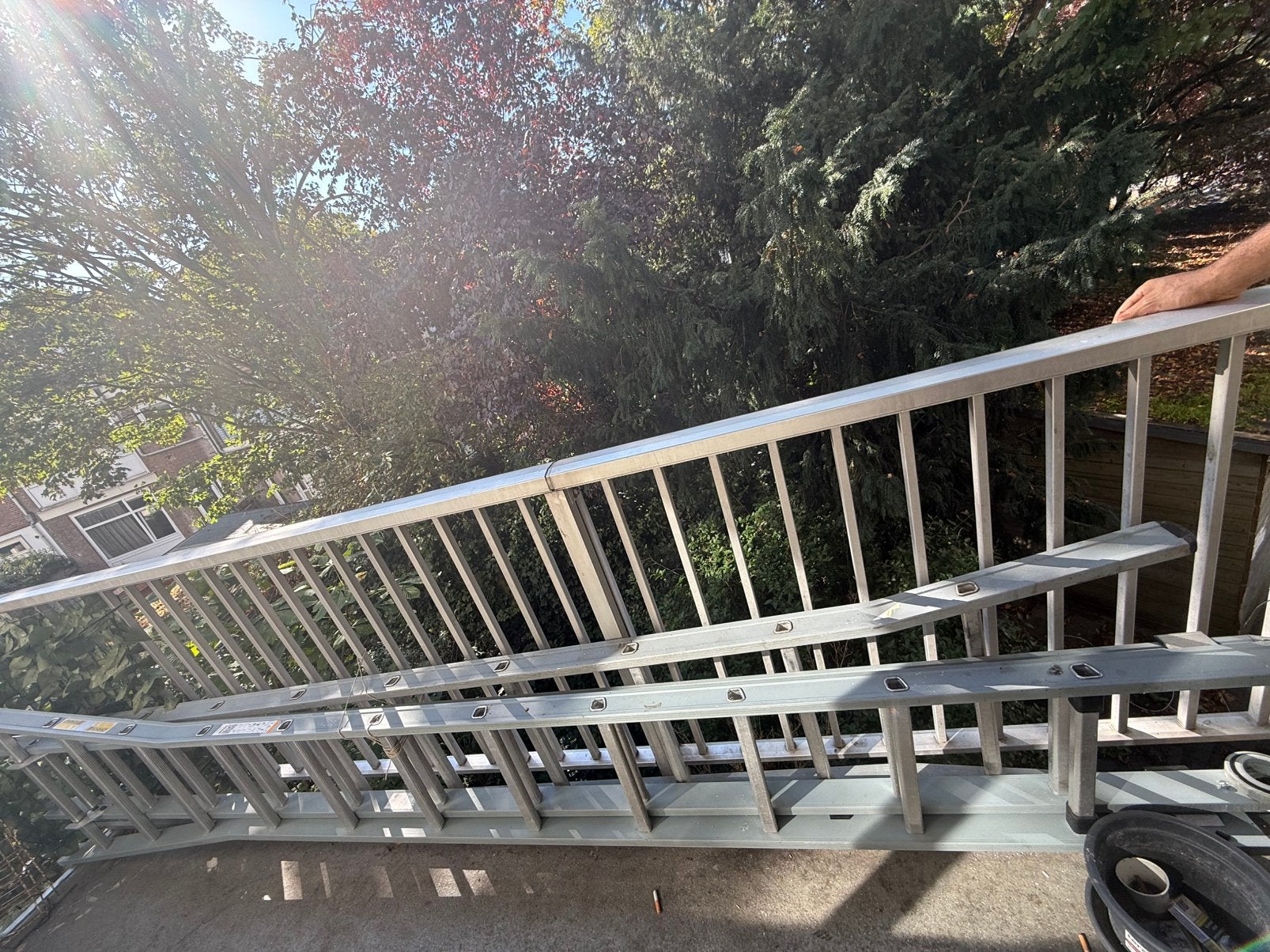 Aluminium Ladder 9 Treden – In Goede Staat, Ophalen of Verzenden