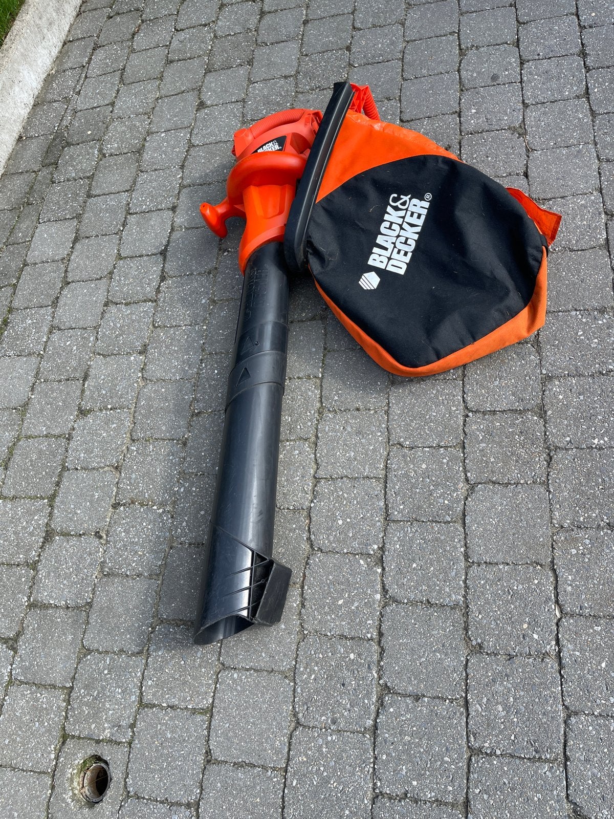 Black & Decker Bladzuiger GW3000 in top staat, Ophalen, Handgedragen, Zo goed als nieuw, Met opvangzak