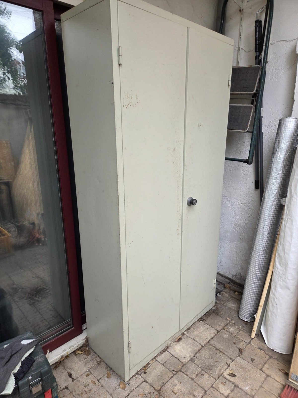 Stevige stalen opbergkast / archiefkast, Ophalen, Gebruikt, Meerdere deuren, 50 tot 100 cm