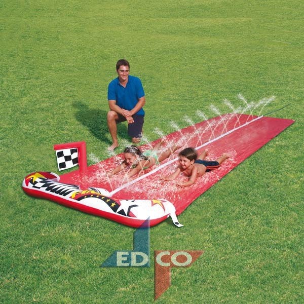 Waterglijbaan 488cm 2 persoons, Tuin en Terras, Ophalen, Nieuw