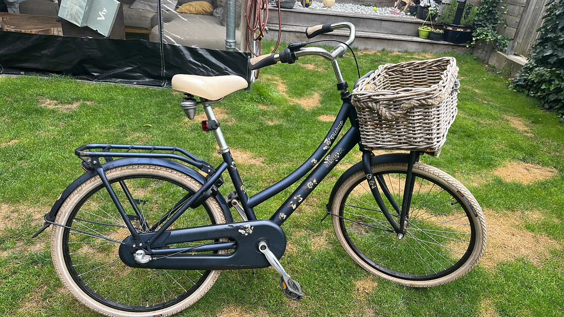 Kinderfiets Sparta pickup, Ophalen, Gebruikt, Terugtraprem, Versnellingen