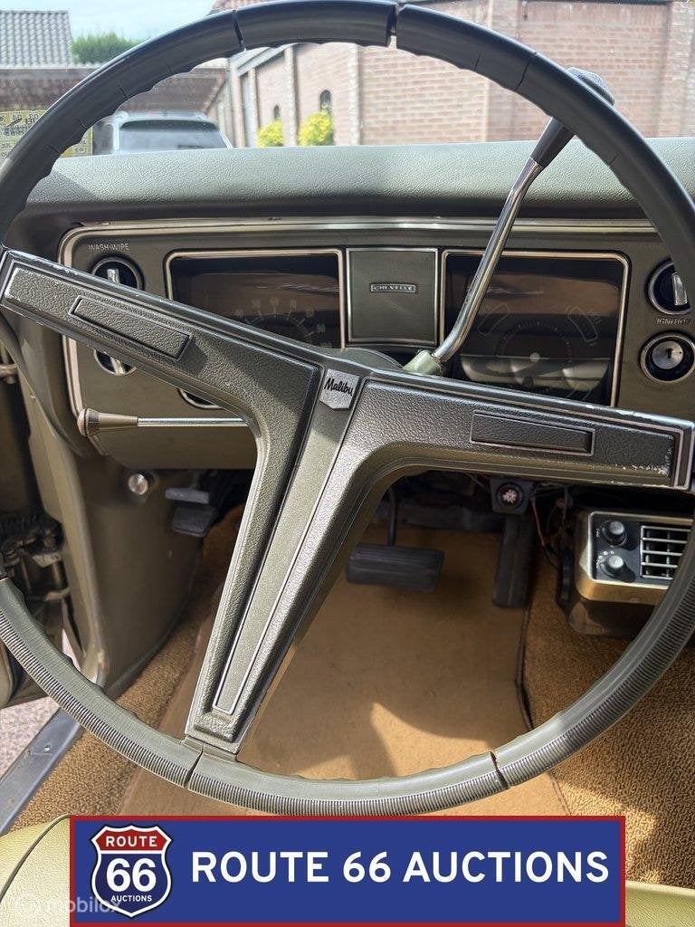 Chevrolet Chevelle Malibu | 1968 | Route 66 Auctions, Auto's, Overige carrosserieën, Chevrolet, Zwart, Bedrijf