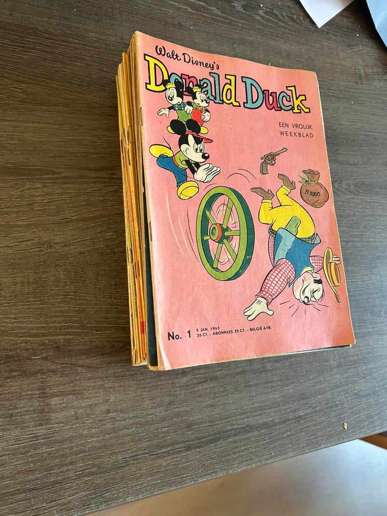 Donald duck 1963, Boeken, Eén comic, Ophalen of Verzenden, Zo goed als nieuw, Europa