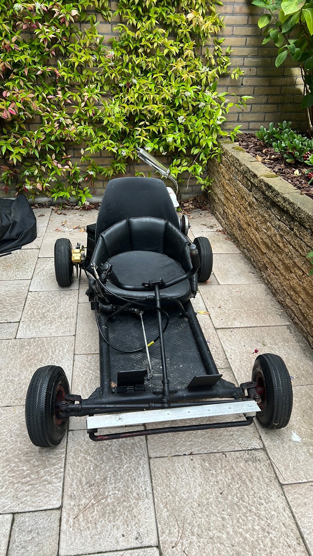 Zelfbouw Kart met 7.5 PK Motor - Uniek Project, Ophalen, Gebruikt, Kart