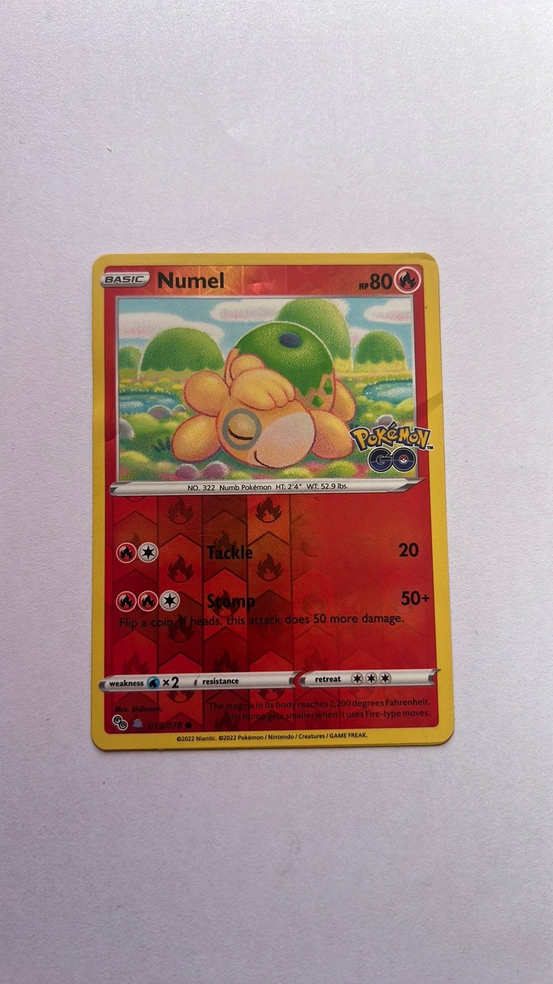 Peeled numel Ditto 013/078 REVERSE HOLO, Ophalen, Gebruikt, Losse kaart, Foil