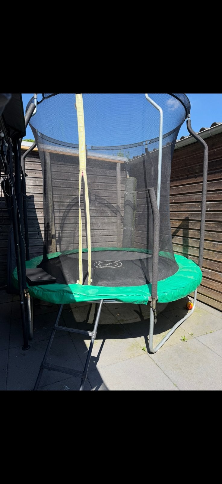 Trampoline 244 cmm, Ophalen, Gebruikt