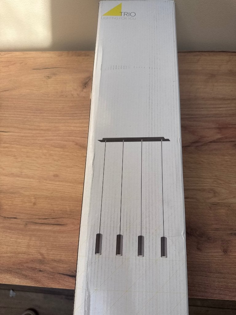 Trio Lighting Marley Hanglamp – Moderne 4-Lichts, Huis en Inrichting, Ophalen of Verzenden, GU10