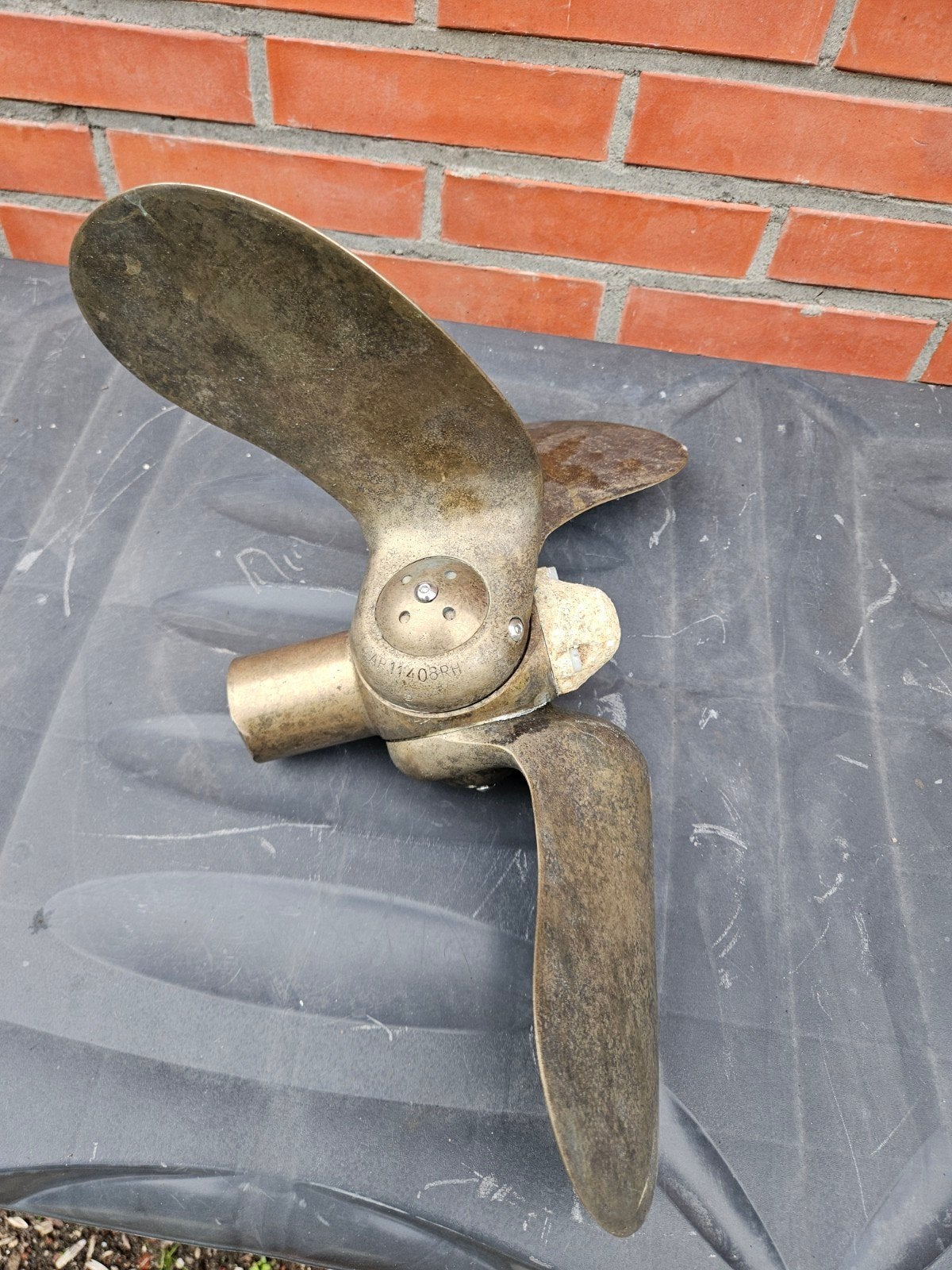 Klapschroef 3 blads, Ophalen of Verzenden, Gebruikt, Motor en Techniek