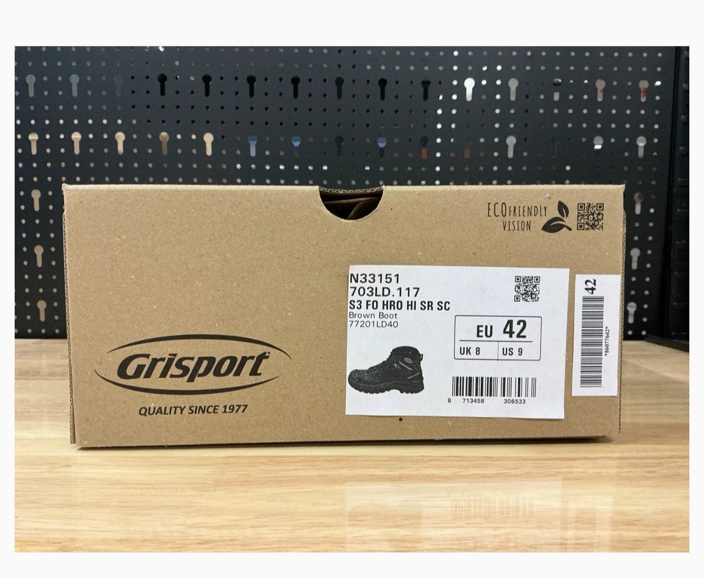 Grisport S3 Veiligheidslaarzen - Bruin, Maat 42, Kleding | Heren, Schoenen, Ophalen of Verzenden
