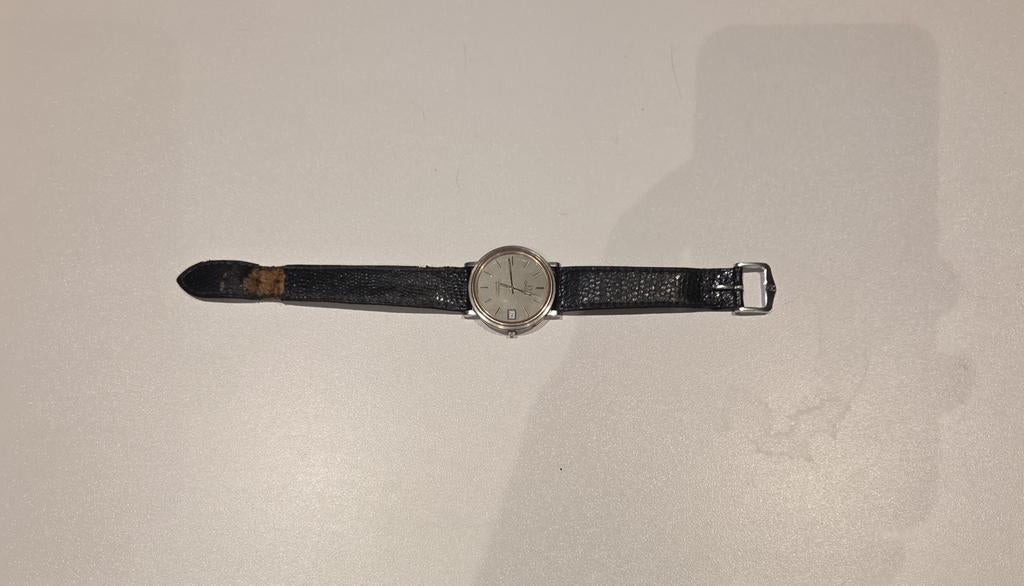 Vintage Omega Constellation Quartz, Staal, Polshorloge, Ophalen of Verzenden, X