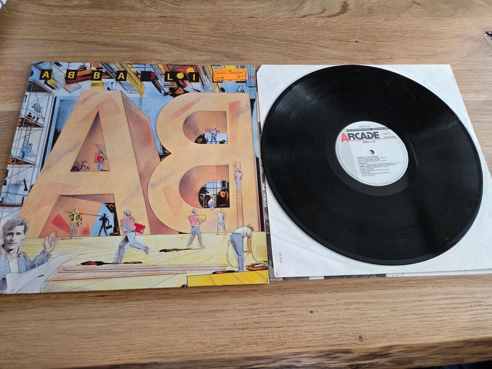 Abba live LP, Ophalen of Verzenden, Zo goed als nieuw, 12 inch, Poprock