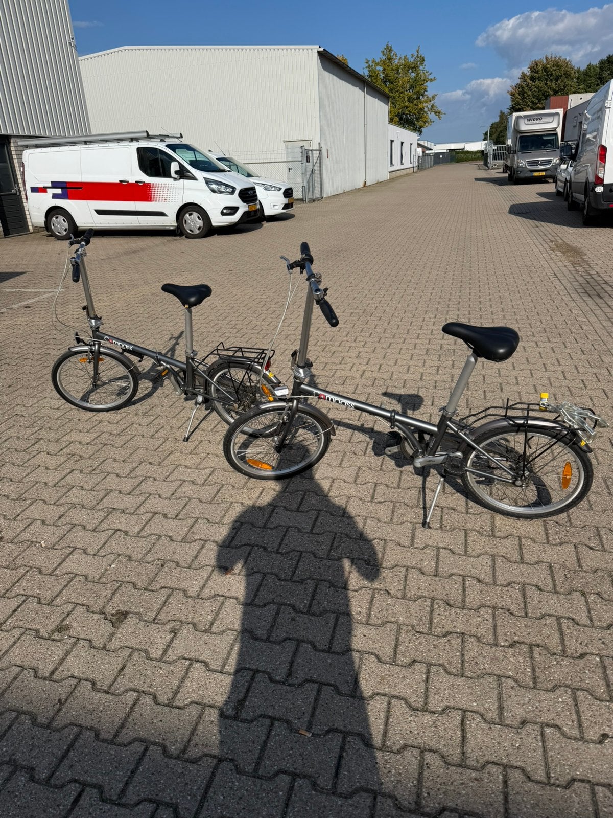 Compass vouwfiets – 3 versnellingen – 2 stuks beschikbaar, Ophalen, Zo goed als nieuw, 20 inch of meer, Versnellingen