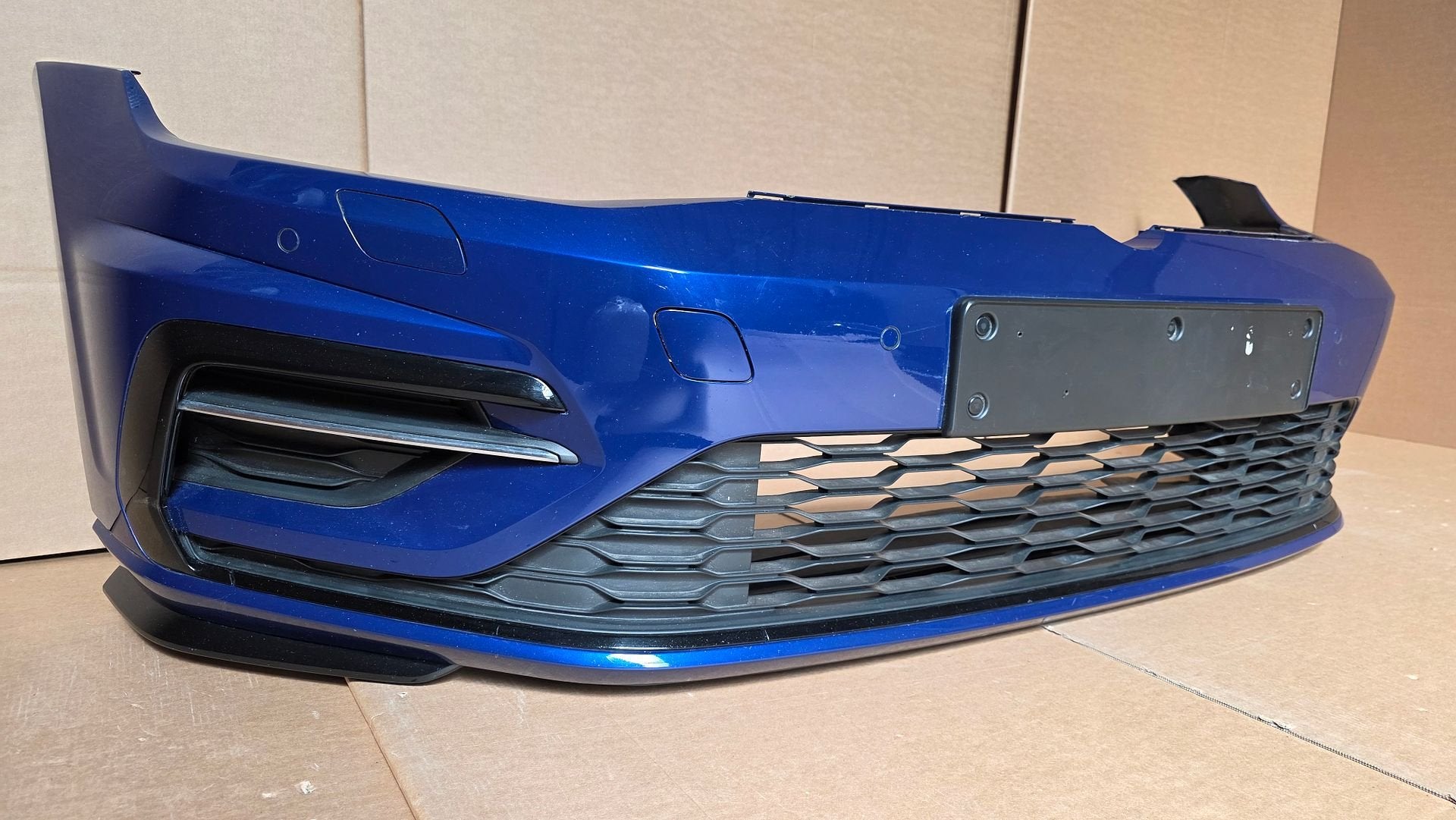 Voorbumper VW Golf 7 VII 7.5 FACELIFT R-LINE COMPLEET ORGINE, Auto-onderdelen, Gebruikt, -, Voor, Ophalen of Verzenden