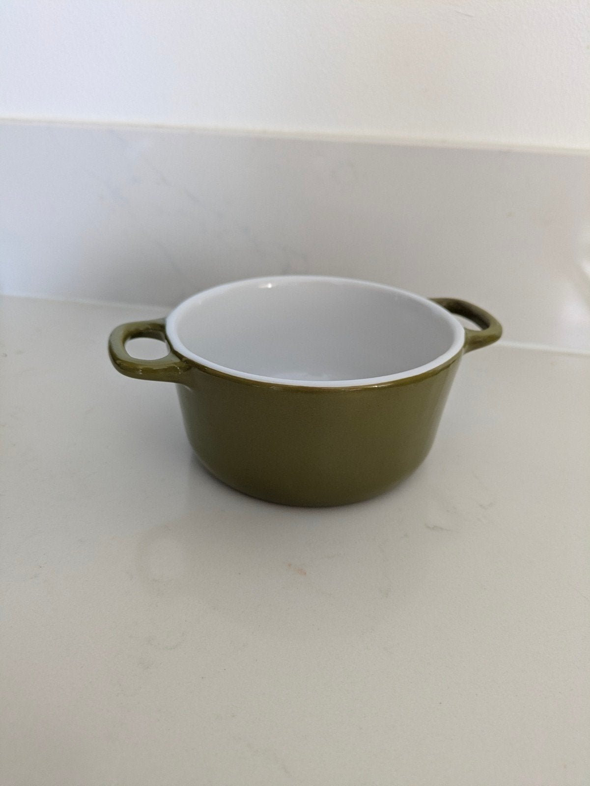 Keramiek bk ovenschaaltje souffles bakje, Gebruikt, BK, Pot, Bus of Blik, Ophalen of Verzenden
