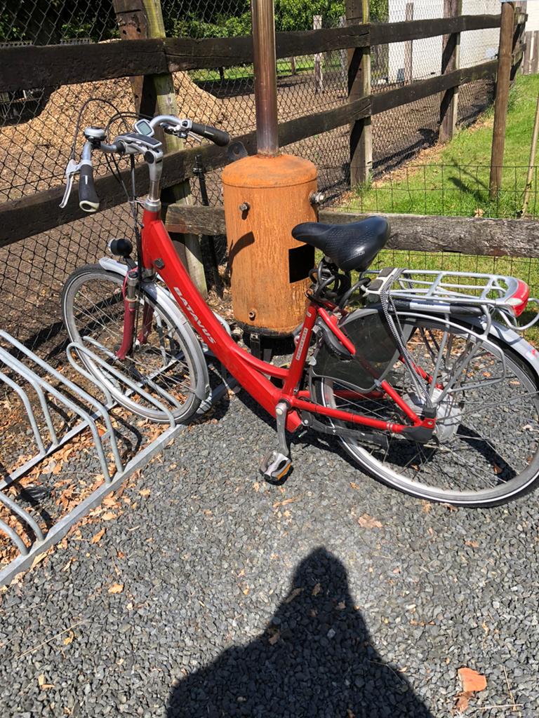 Batavus elektrischefiets schuurvondst, Fietsen en Brommers, Ophalen, Minder dan 10 versnellingen, Gebruikt, Vering
