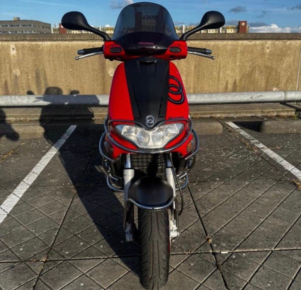 Gilera Runner koplamp beugel, Ophalen of Verzenden, Zo goed als nieuw, Koplamp, Overige merken