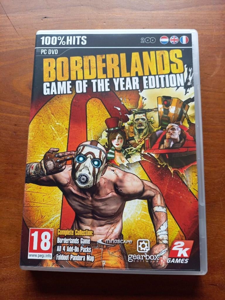Borderlands - Game of the Year Edition, Vanaf 18 jaar, Shooter, 1 speler, Ophalen of Verzenden