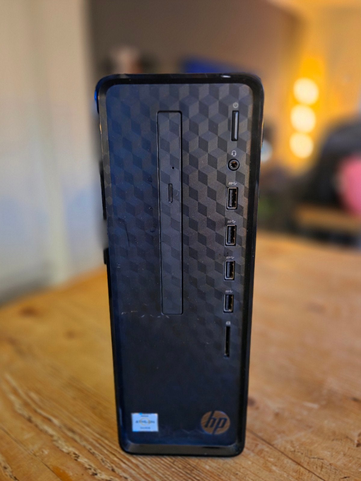 hp slim desktop amd athlon/8gb/180GB m2  ssd/wifi bluetooth, Computers en Software, Gebruikt, Hp, Hp, 8 GB