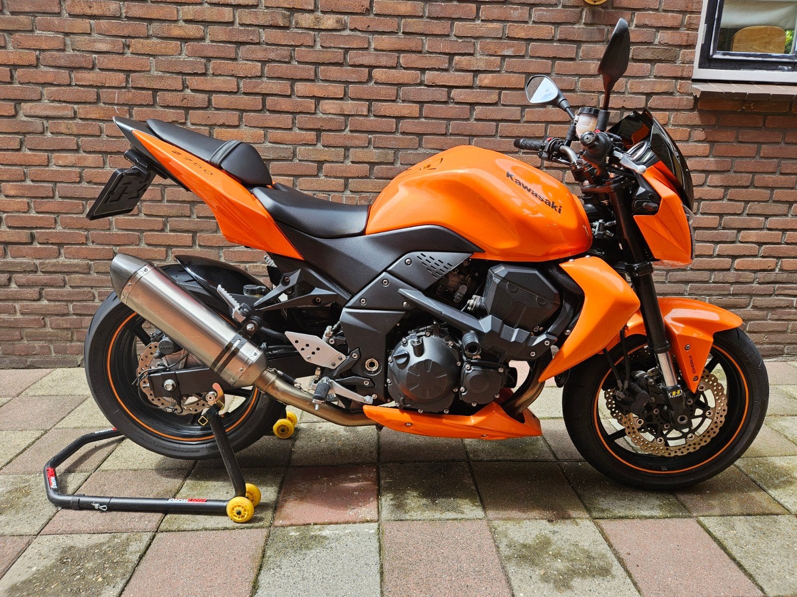Kawasaki Z750 met ABS, LED Verlichting, Occasion, 4 cilinders, Motorrijbewijs A