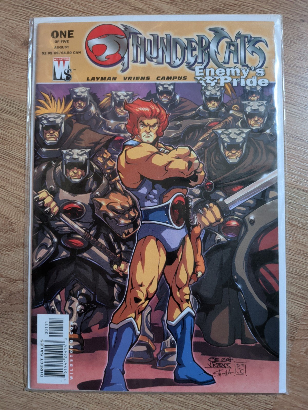 Thundercats: Enemy's Pride #1 (Wildstorm) - Near Mint, Eén comic, Amerika, Ophalen of Verzenden, Zo goed als nieuw
