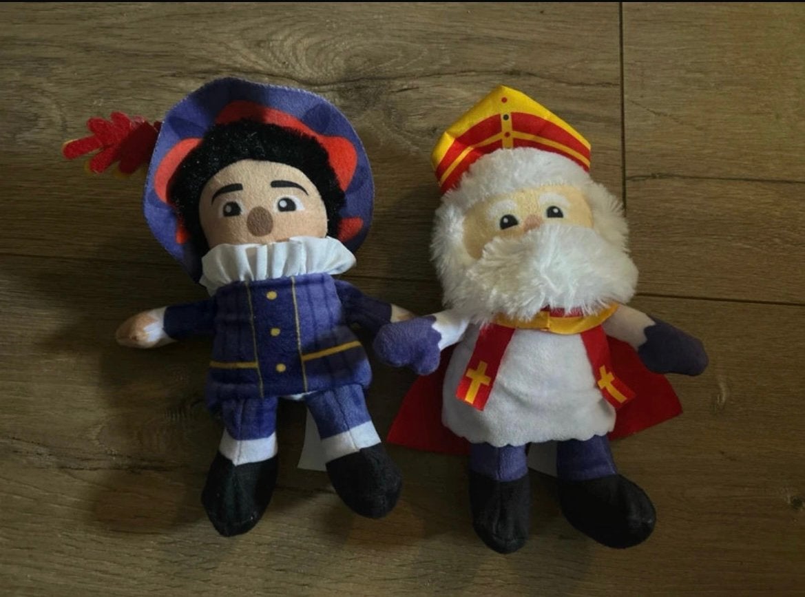 Sint en piet knuffel, Ophalen of Verzenden, Zo goed als nieuw