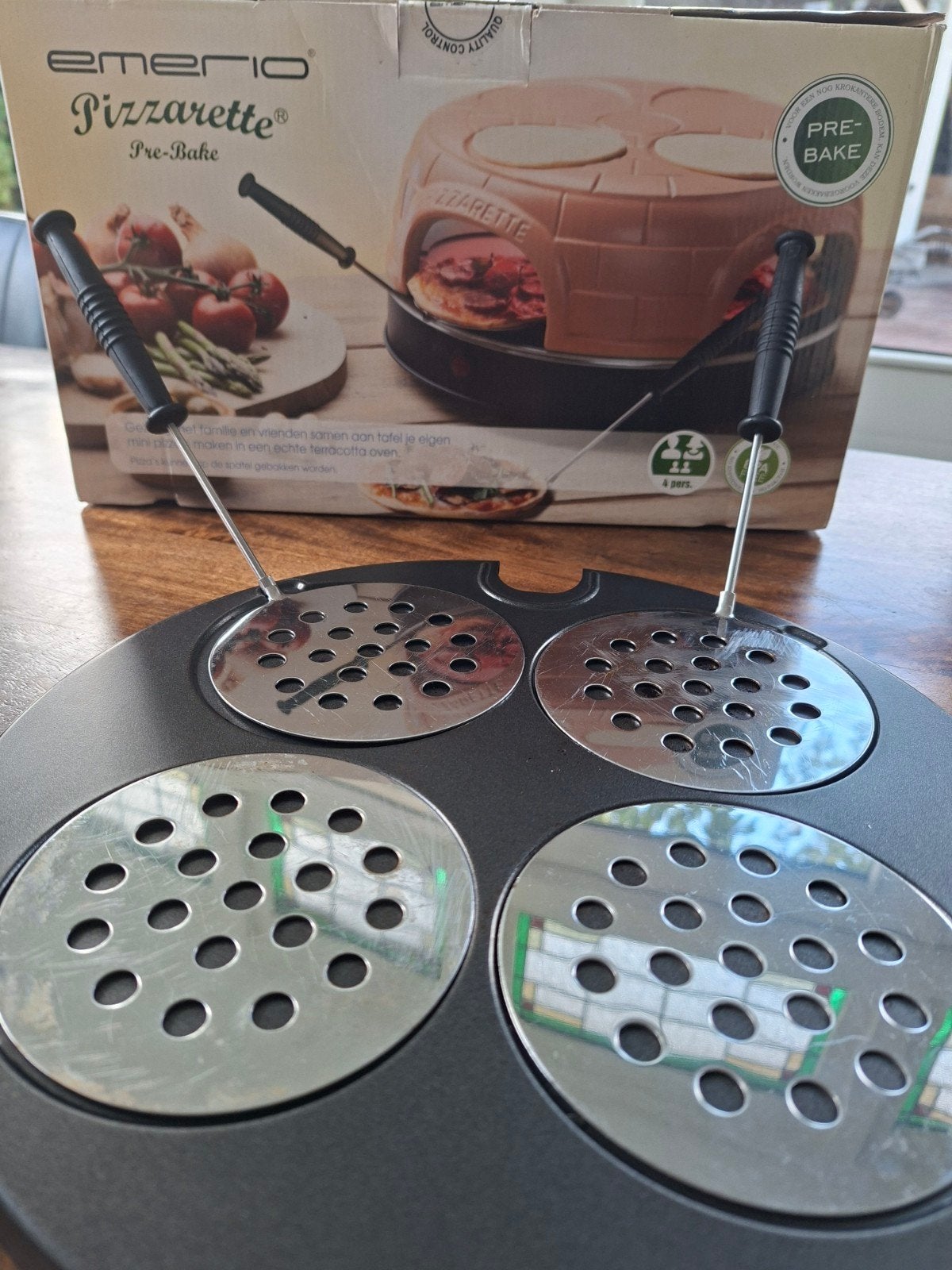 Emirio pizarette pizza oven.onderdelen, Ophalen of Verzenden, Gebruikt