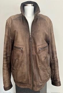 TRU TRUSSARDI herenjack maat 52 bruin (gevoerd) herst/winter, Maat 52/54 (L), Bruin, Verzenden, TRU TRUSSARDI