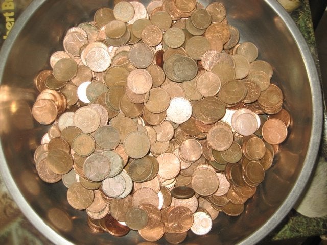 MUNTEN 1600 GRAM 1 EN 2 EUROCENT MUNTEN, Postzegels en Munten, Munten | Nederland, Ophalen of Verzenden, Koningin Beatrix, Euro's
